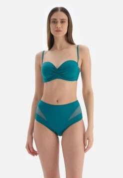 Mix Match - Bikinitop - Teal -Winkel Voor Damesmode 0009c21739aa4d40b57be764aae4e592