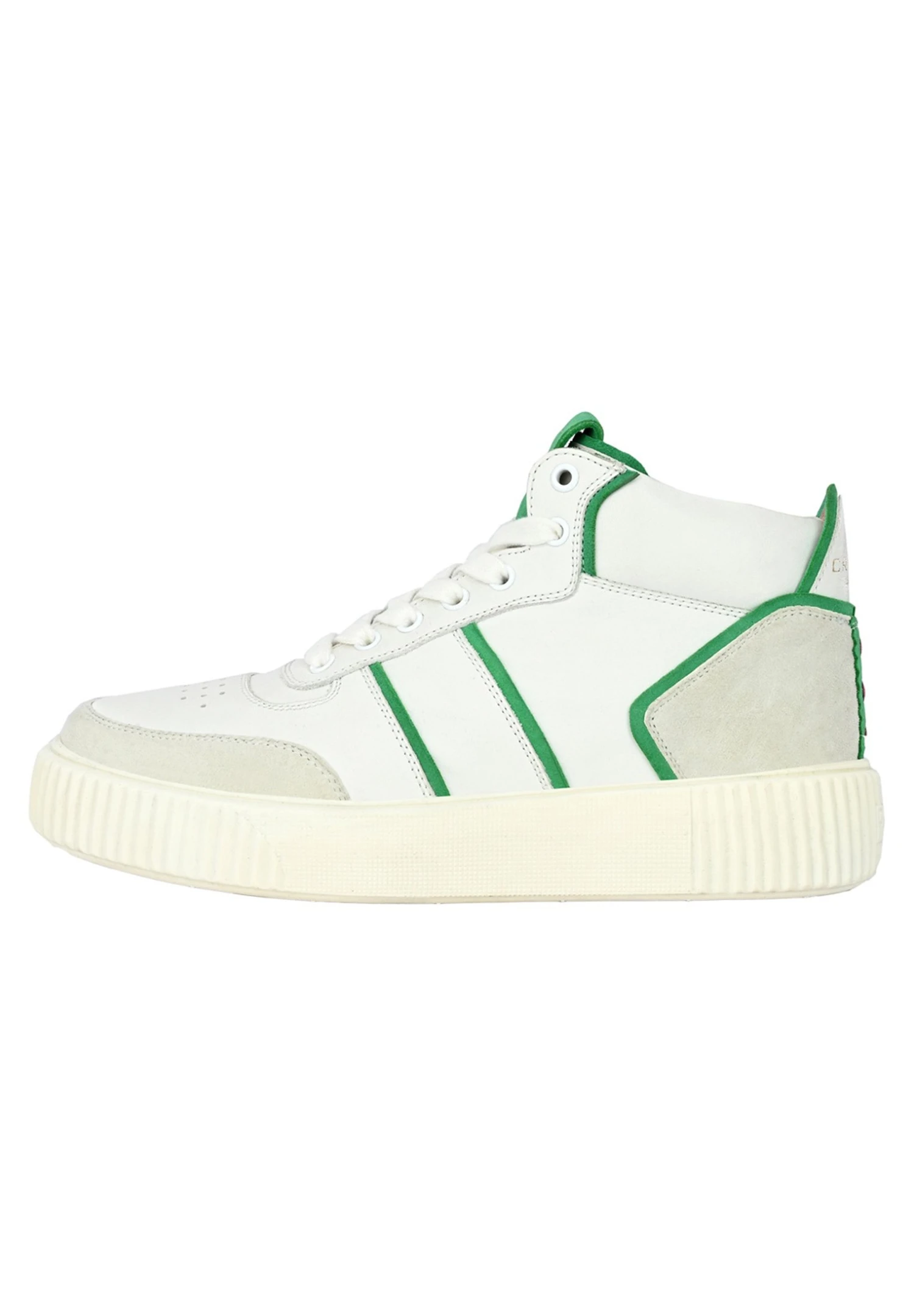 Marwa - Sneakers Hoog - Weiß/Hellgrün 4 Marwa - Sneakers Hoog - Weiß/Hellgrün - Afbeelding 2