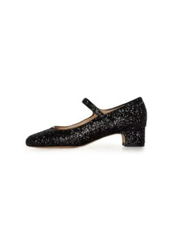 Dora - Bruidsschoenen - Black Glitter -Winkel Voor Damesmode 01c24efc8bc94c278a697af48724ba81