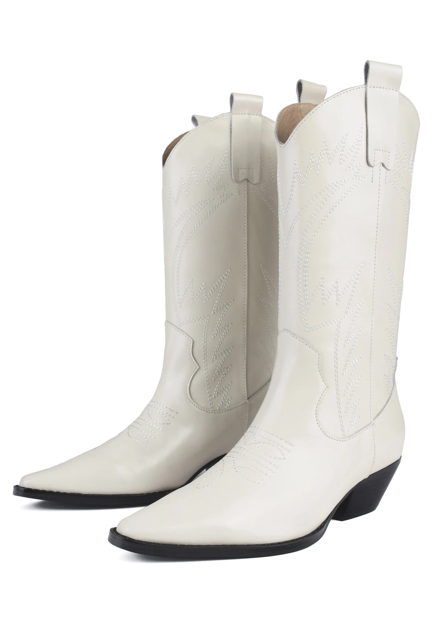 L37 Crush On U - Cowboy-/Bikerlaarzen - Off-White 6 L37 Crush On U - Cowboy-/Bikerlaarzen - Off-White - Afbeelding 4