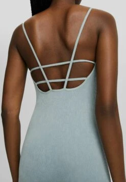 BERSHKA Seamless- Jumpsuit - Blue -Winkel Voor Damesmode 021d5f8c70964ba2bc90cba26d46f861