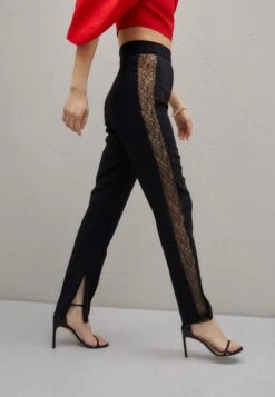 Side Panel Pants - Broek - Black