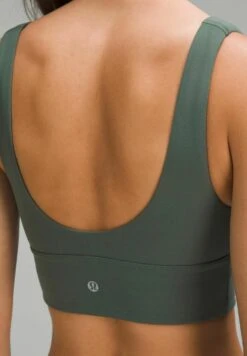 Lululemon Align V-Neck C/D Black - Sport-Bh Met Light Support - Dark Forest -Winkel Voor Damesmode 037dfacb7ff54ca182e28cc8b348f028