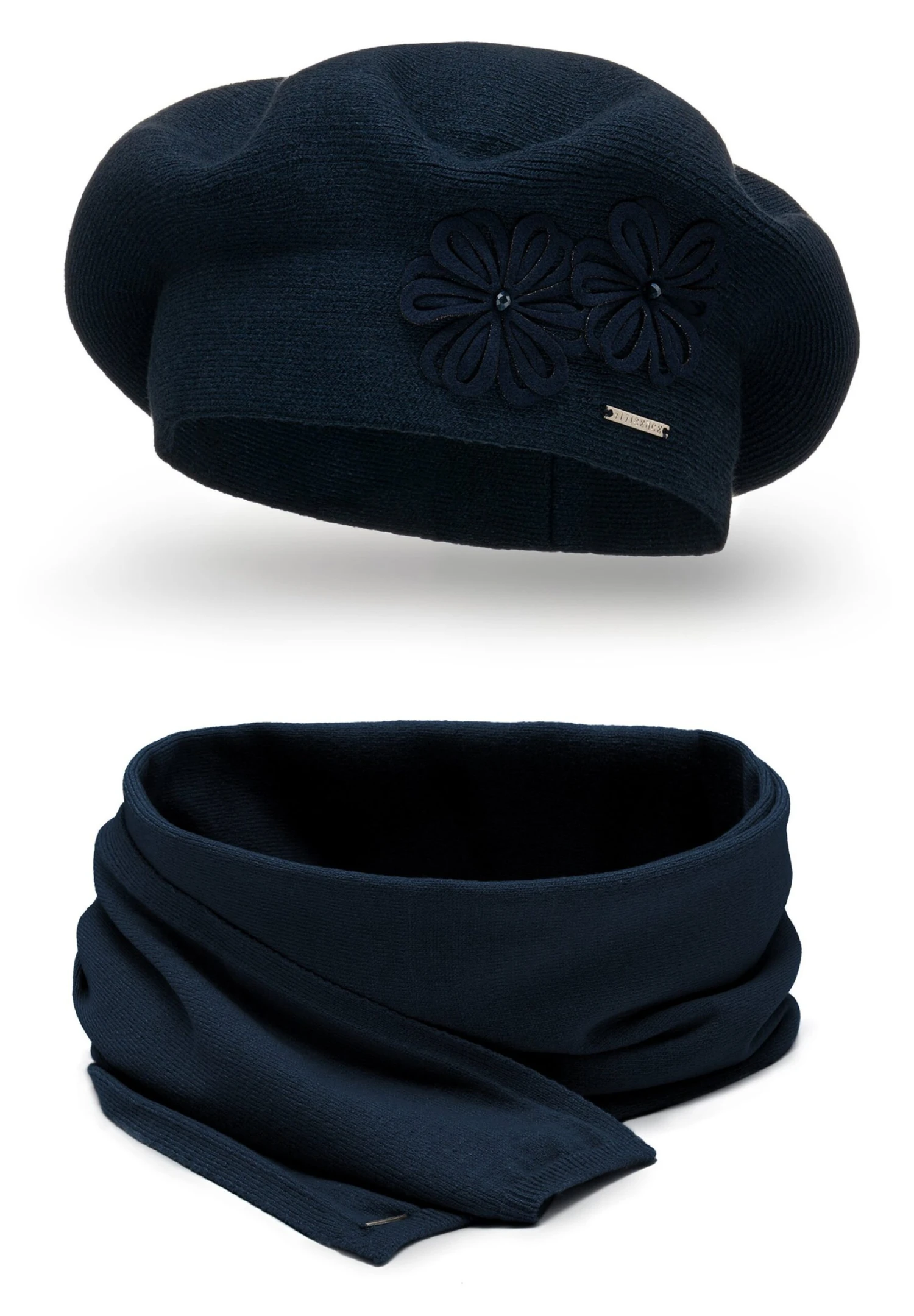 Set - Sjaal - Dark Blue 4 Set - Sjaal - Dark Blue - Afbeelding 2