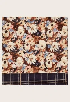 Tom Tailor Accessoire Gemusterter- Sjaal - Beige/Large Floral Design -Winkel Voor Damesmode 073a48f9548b462fb497477319706b28