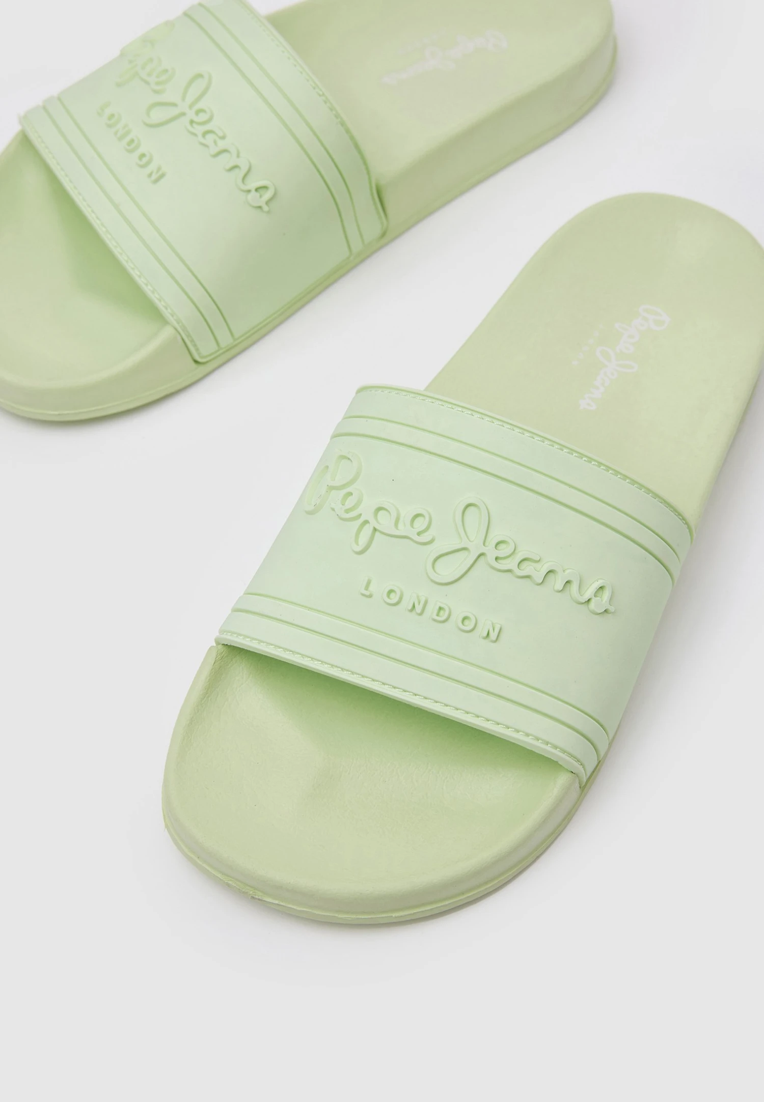 Pepe Jeans Slider Logo- Badslippers - Fresh Green 5 Pepe Jeans Slider Logo- Badslippers - Fresh Green - Afbeelding 3