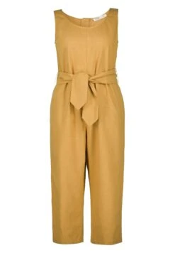Ulla Popken Jumpsuit - Dunkler Honig -Winkel Voor Damesmode 0828b35d5f504167bfe5615cf32df30a