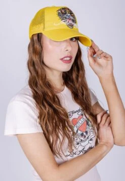 Ed Hardy Roar Twill- Pet - Yellow -Winkel Voor Damesmode 09315076cd4248c993f8f09365ba8d0a