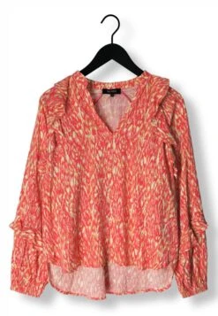 Roma- Blouse - Koraal -Winkel Voor Damesmode 09e02f6061f2415bb9d7a9790f89ae01
