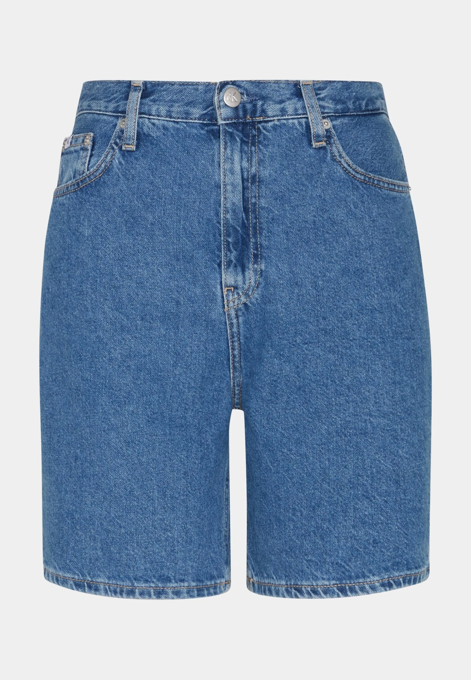 Calvin Klein Jeans Bermuda Mom Short - Jeansshort - Denim Medium 7 Calvin Klein Jeans Bermuda Mom Short - Jeansshort - Denim Medium - Afbeelding 5
