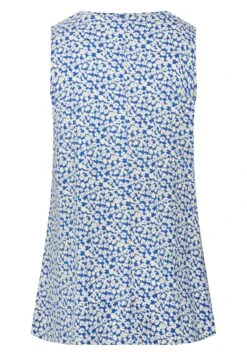 Floral Print Pleat Front - Top - Baby Blue -Winkel Voor Damesmode 0aef04274b324f738ad2ae1cccbe3f08