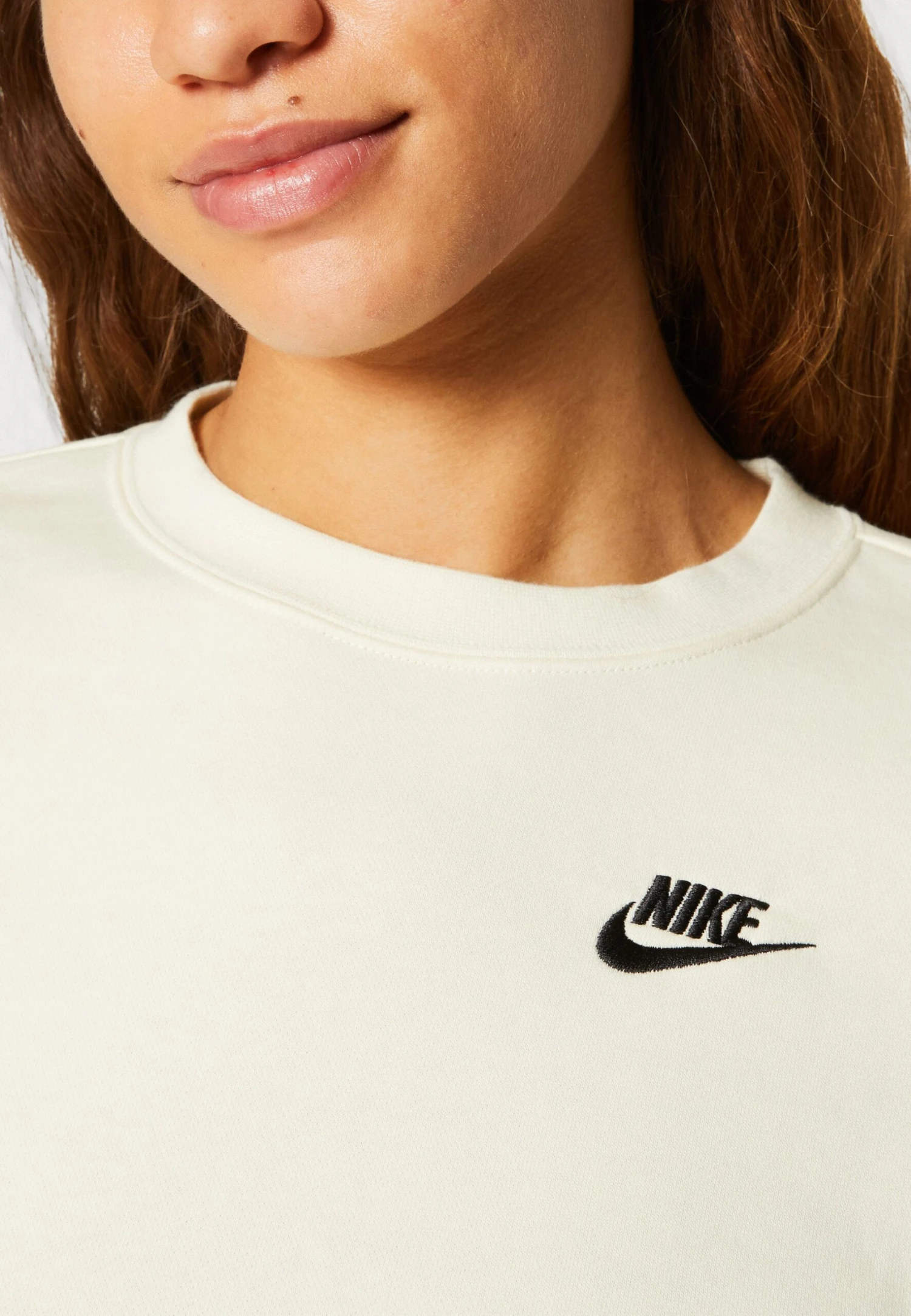 Nike Sportswear Club Crew - Sweater - Coconut Milk/Black 8 Nike Sportswear Club Crew - Sweater - Coconut Milk/Black - Afbeelding 6