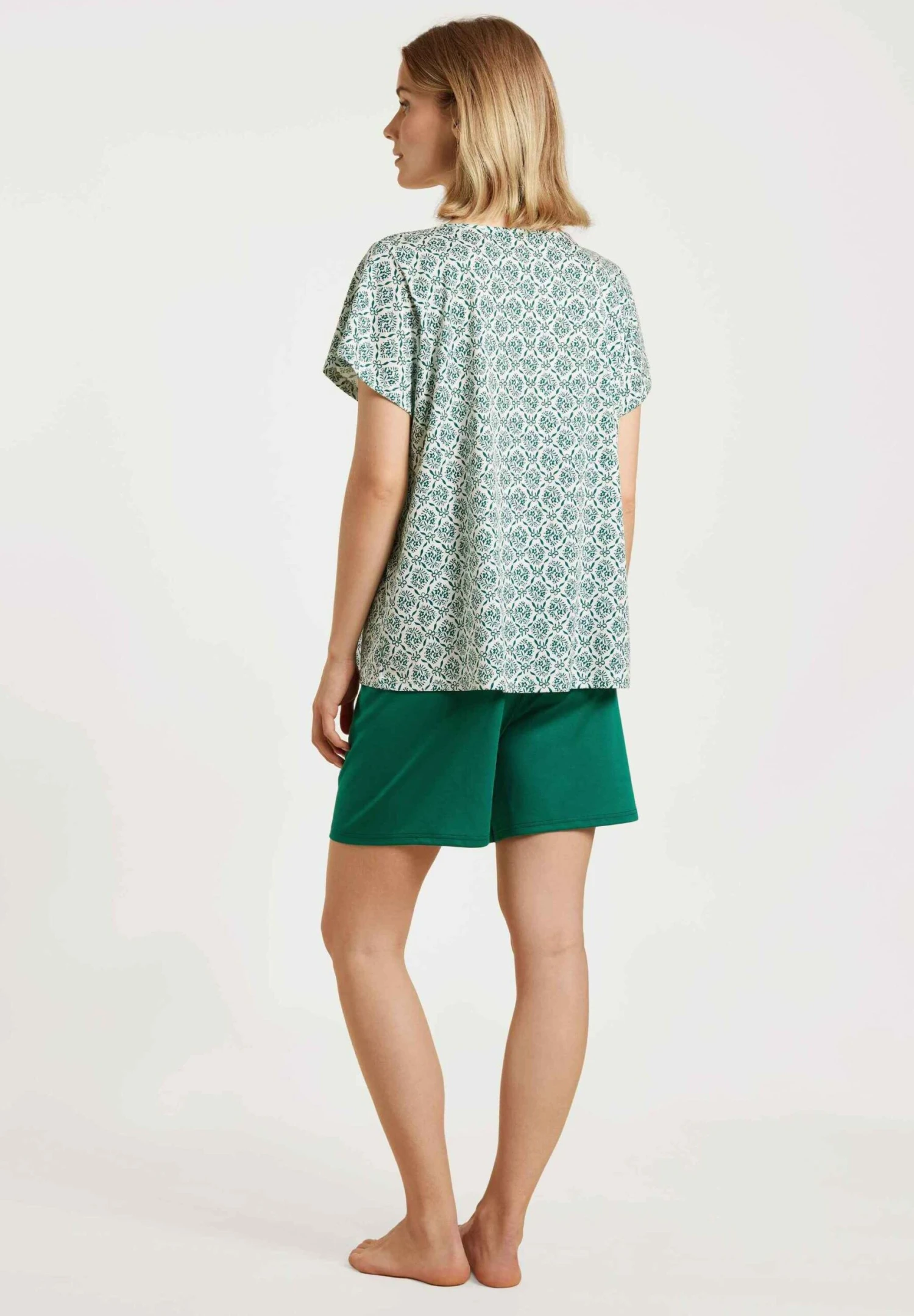 Calida Pyjama - Nevada Green 4 Calida Pyjama - Nevada Green - Afbeelding 2