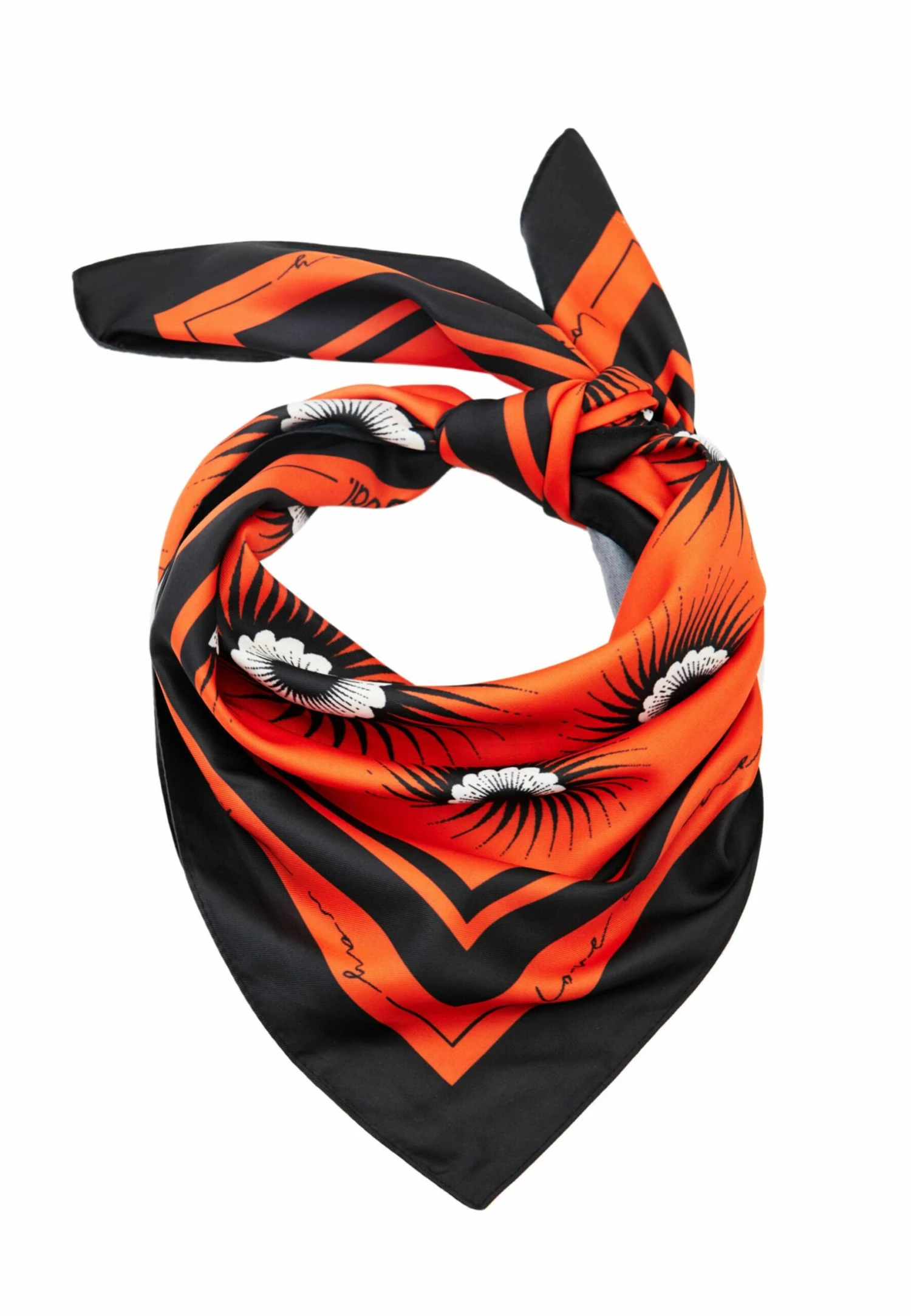 Desigual Geometric Square - Sjaal - Orange 4 Desigual Geometric Square - Sjaal - Orange - Afbeelding 2