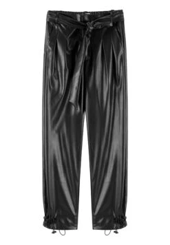 Twist Leather Look Belted - Broek - Black -Winkel Voor Damesmode 0dcddbcd9d1f471897682dcf95acb92c