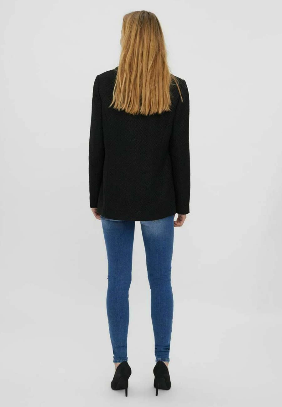 Vero Moda Halflange Jas - Black 5 Vero Moda Halflange Jas - Black - Afbeelding 3