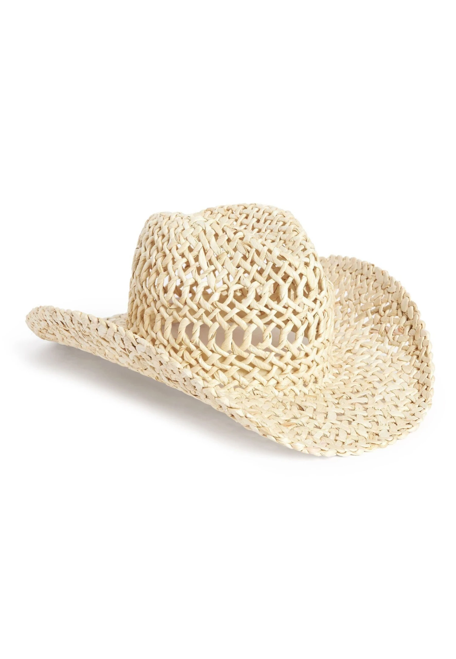 Next Straw Western Standard - Hoed - Natural 3 Next Straw Western Standard - Hoed - Natural