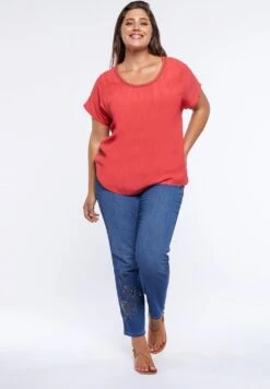 Zaffiro Model With Embroidery - Slim Fit Jeans - Blu -Winkel Voor Damesmode 0fa1815c915a4a8c85dfcbd8d1716cbc