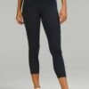 Lululemon Wunder Train Hr Crop 23 True - Legging - True Navy