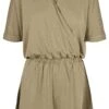 URBAN CLASSICS Ladies Short Modal Jumpsuit - Jumpsuit - Khaki 2 URBAN CLASSICS Ladies Short Modal Jumpsuit - Jumpsuit - Khaki -Winkel Voor Damesmode 14f74cfd57484847b84116f9a6ebf0db
