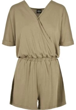 URBAN CLASSICS Ladies Short Modal Jumpsuit - Jumpsuit - Khaki
