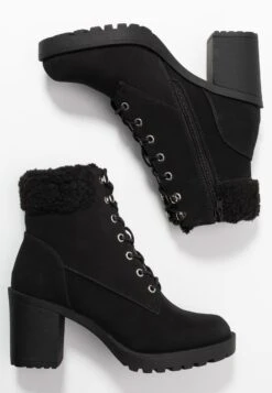Anna Field Winter Boot - Enkellaarsjes Met Plateauzool - Black -Winkel Voor Damesmode 155f8fed223d4582b636130f8e4a2046