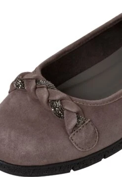 Tamaris Comfort- Ballerina'S - Anthracite -Winkel Voor Damesmode 17b9a9ad154c4fc18444278995a49ddf