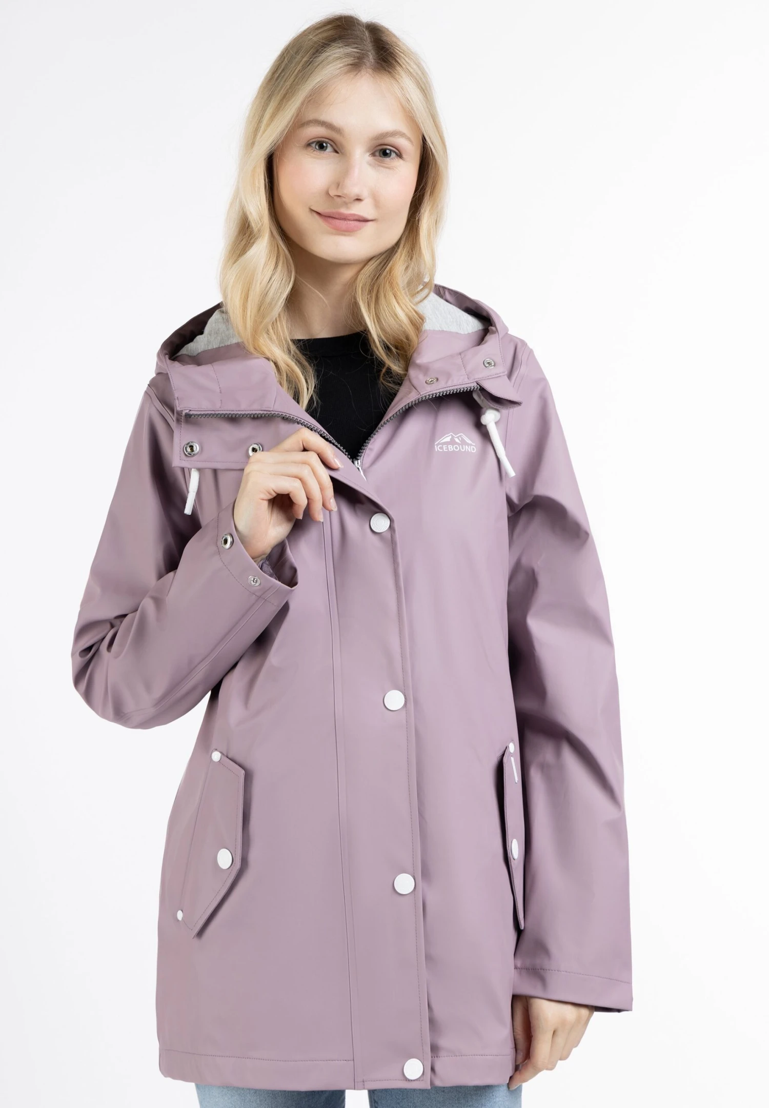 ICEBOUND Urban Rain - Regenjas - Rosélavendel 3 ICEBOUND Urban Rain - Regenjas - Rosélavendel