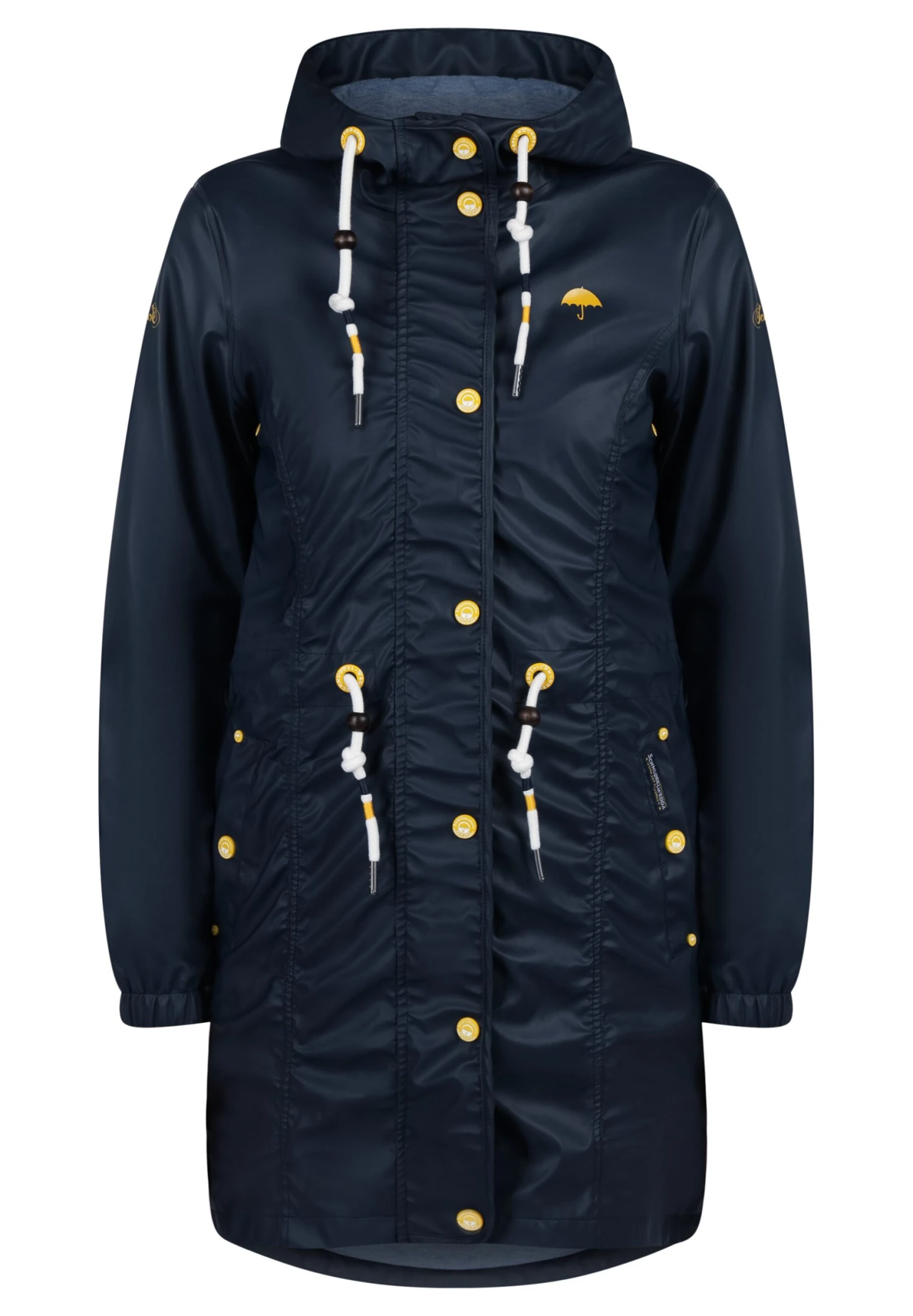 Schmuddelwedda Parka - Marine Marine Melange 7 Schmuddelwedda Parka - Marine Marine Melange - Afbeelding 5