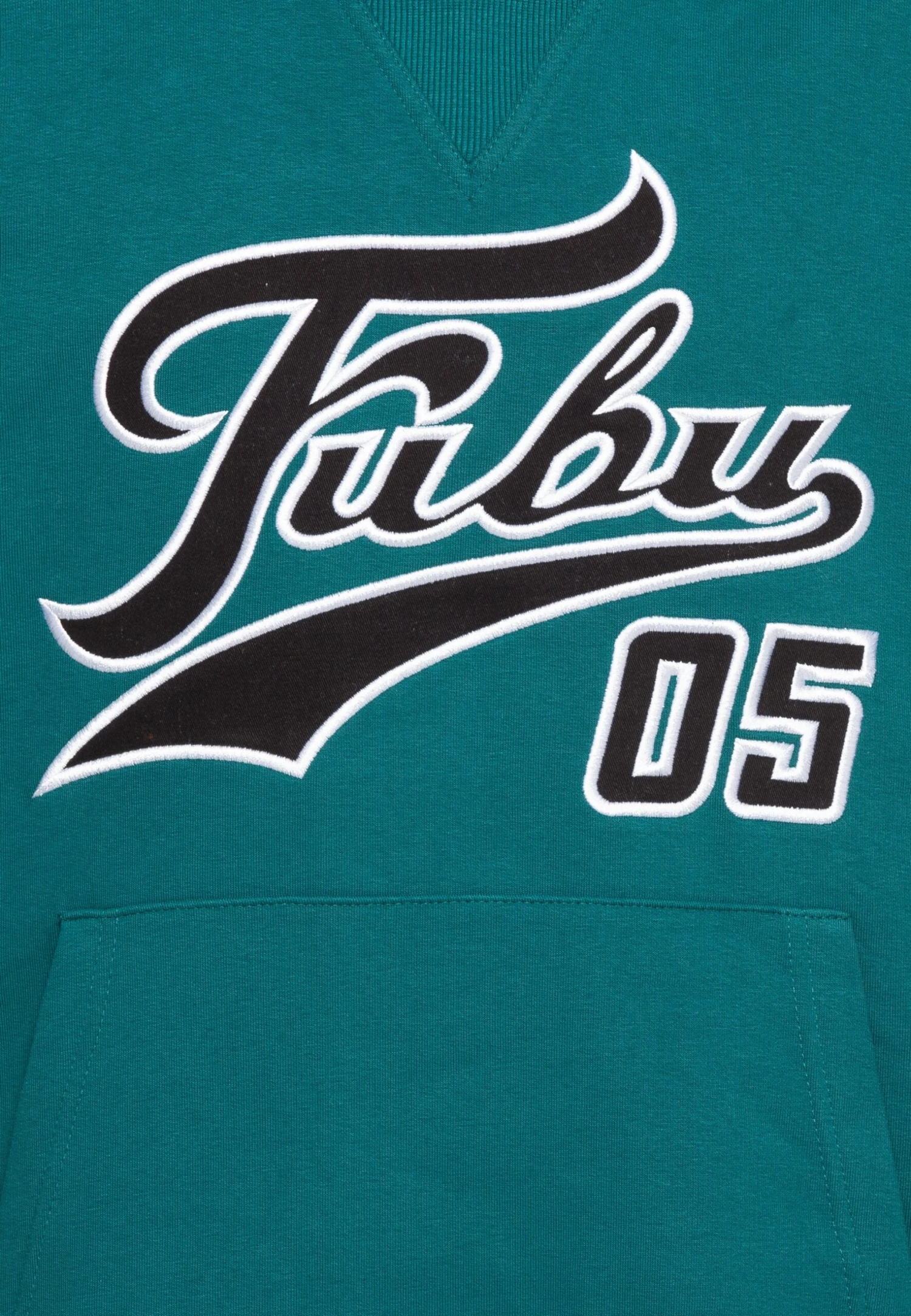 FUBU Varsity Heavy Hoodie Unisex - Hoodie - Green/Black 5 FUBU Varsity Heavy Hoodie Unisex - Hoodie - Green/Black - Afbeelding 3