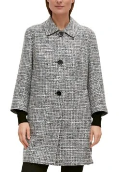 Comma Halflange Jas - Schwarz -Winkel Voor Damesmode 2119091d887443b1a68e51e48d87ff04