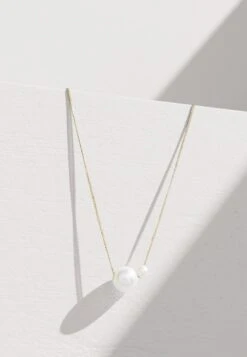 Necklace With Freshwater Pearl - Ketting - Gold-Coloured -Winkel Voor Damesmode 218fbbaf5cd8491aab98e7dc12663ab6