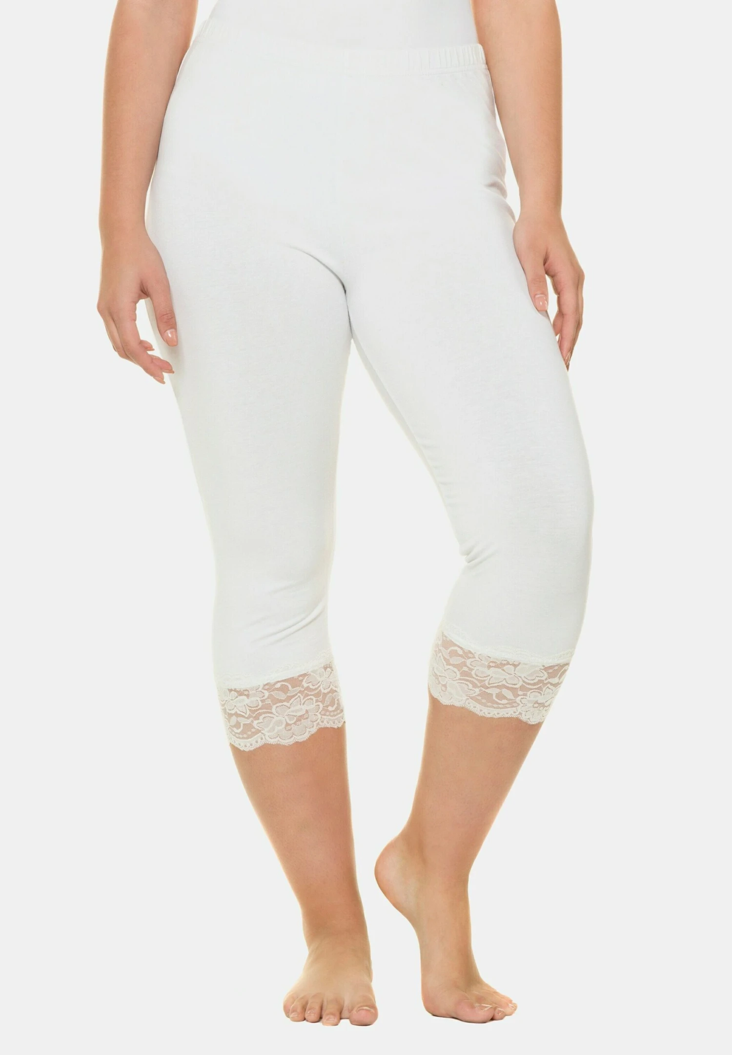 Ulla Popken Legging - White 3 Ulla Popken Legging - White