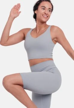 Kama - Sport-Bh Met Medium Support - Blue Grey -Winkel Voor Damesmode 228048501941459590206e0ac29c3592