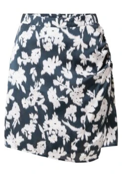 Margarete - A-Lijn Rok - Smaragd Weiß