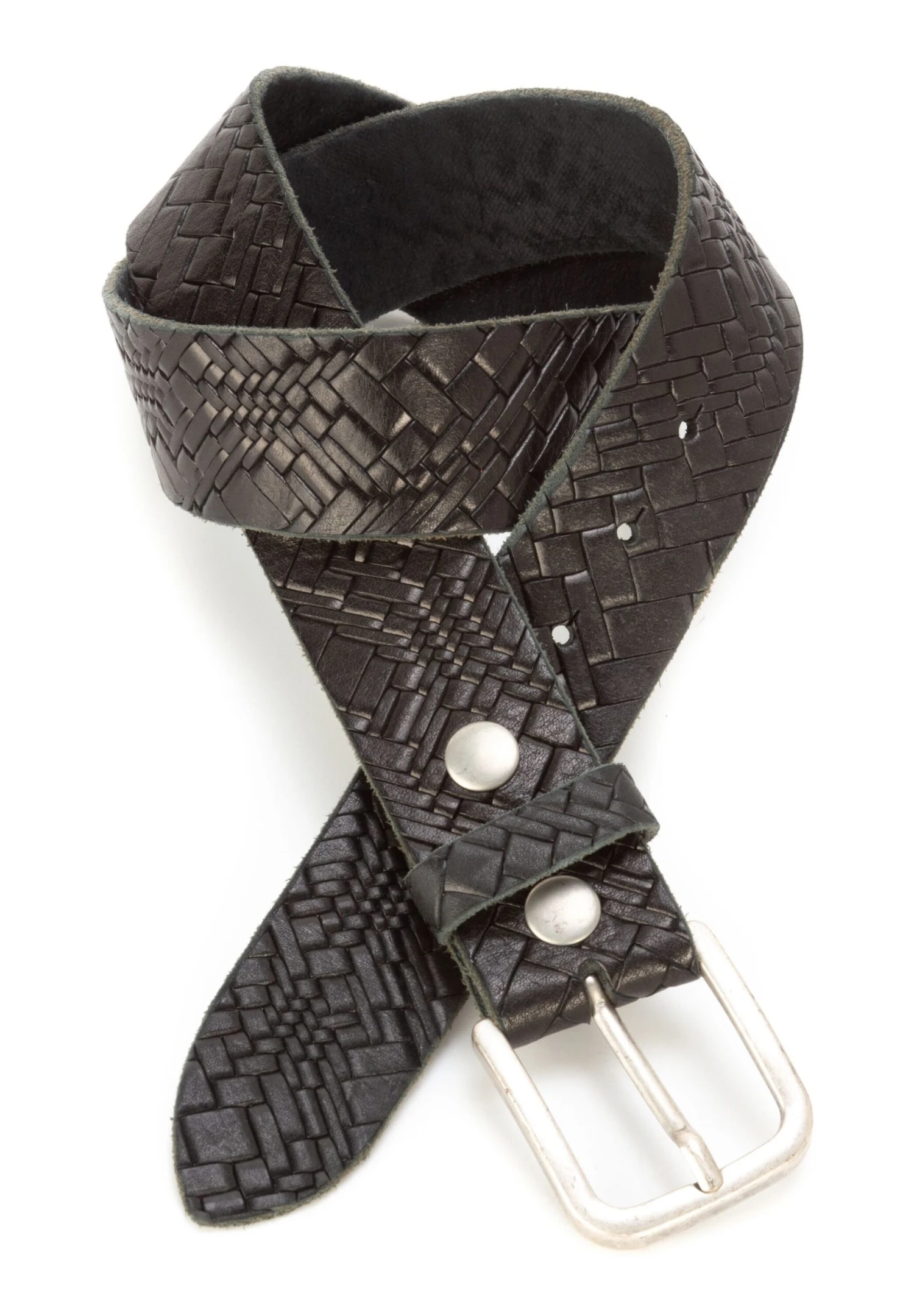 Cologne - Gevlochten Riem - Schwarz 5 Cologne - Gevlochten Riem - Schwarz - Afbeelding 3