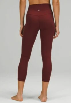 Lululemon Align Hr Crop 23 - Legging - Red Merlot -Winkel Voor Damesmode 230cb11fd82d4be4b606d483578a3715