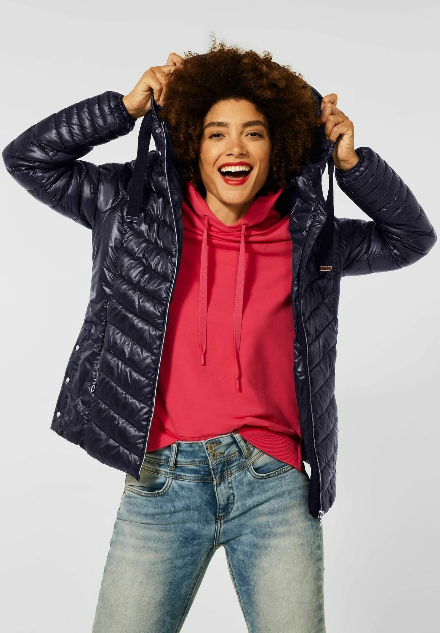 STREET ONE Winterjas - Blau 3 STREET ONE Winterjas - Blau