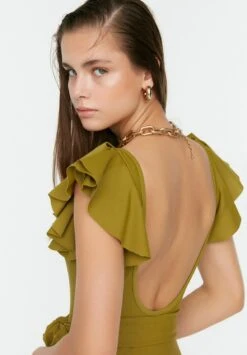 Trendyol Badpak - Green -Winkel Voor Damesmode 2318cd308af942189d705e3aa122a776