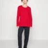 Schiesser Schlafanzug Lang - Pyjama - Rot -Winkel Voor Damesmode 2356accb75184a999ffc63c2b8b8282d