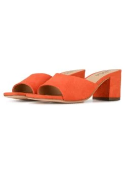Lena- Muiltjes Met Hak - Orange -Winkel Voor Damesmode 24a5aad92dc246829194281964f129fc