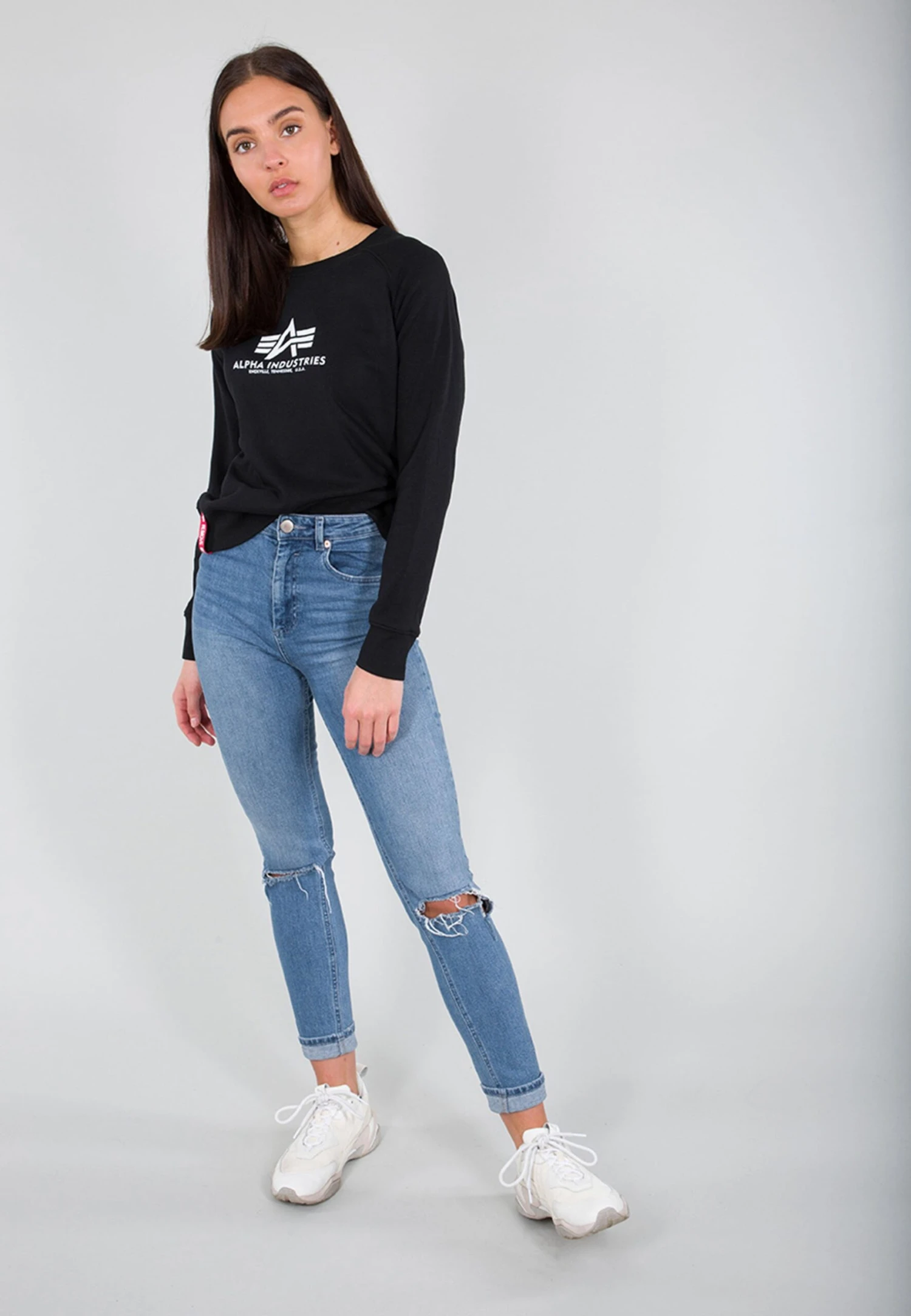 Alpha Industries Sweater - Black 4 Alpha Industries Sweater - Black - Afbeelding 2