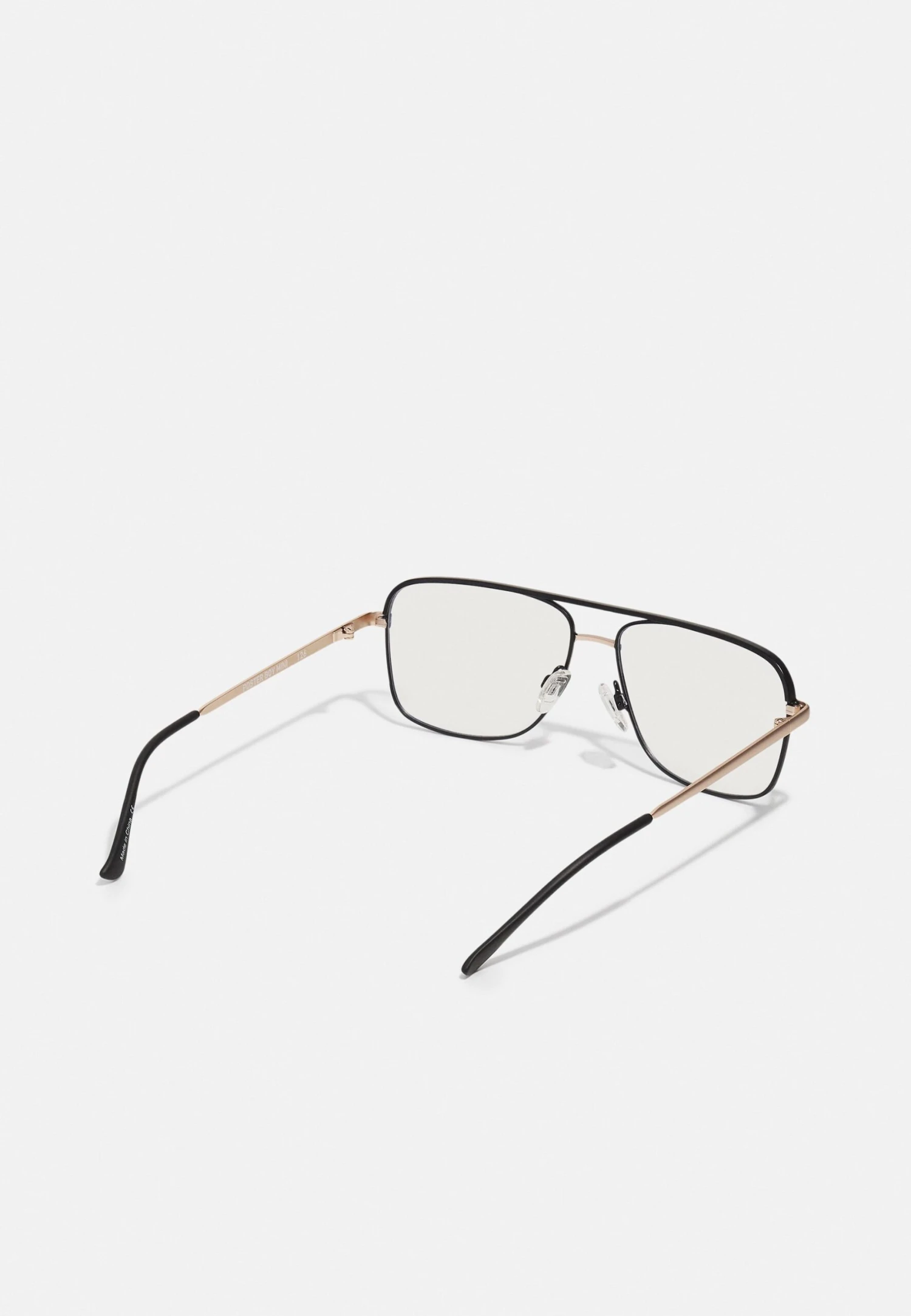 QUAY AUSTRALIA Poster Boy Mini Unisex - Brillen Met Blauwlichtfilter - Black/Gold-Coloured/Clear 4 QUAY AUSTRALIA Poster Boy Mini Unisex - Brillen Met Blauwlichtfilter - Black/Gold-Coloured/Clear - Afbeelding 2