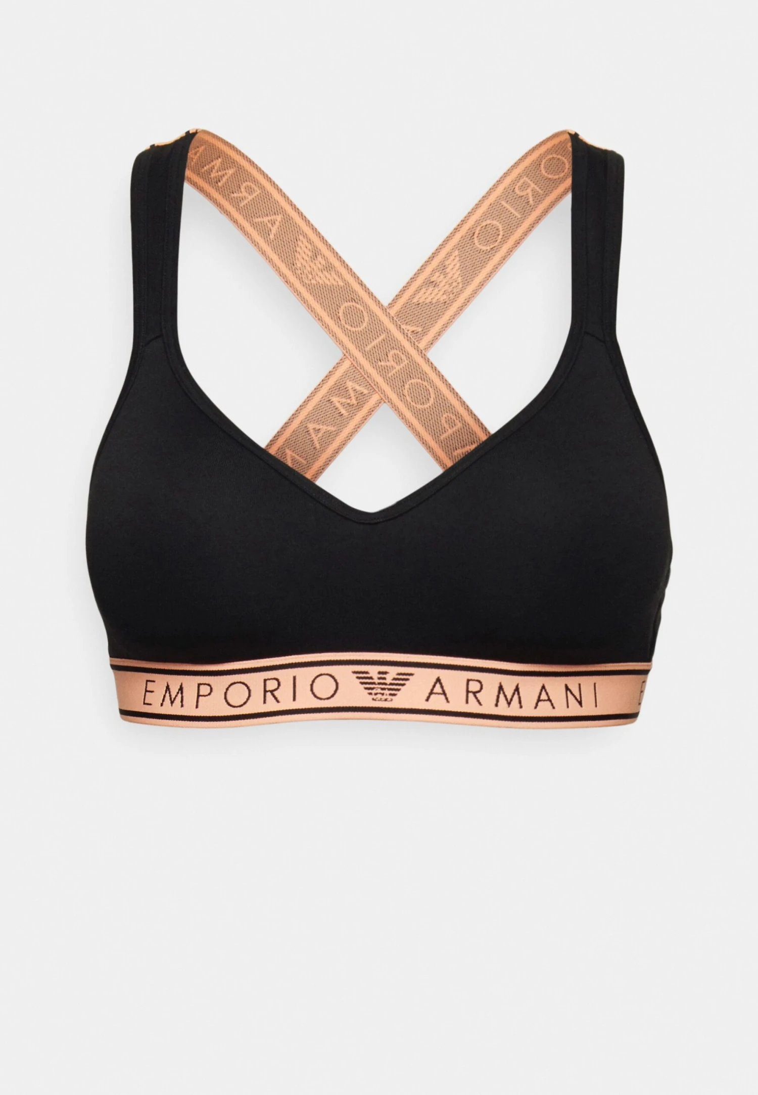 Emporio Armani Padded Bralette Bra - Push-Up Bh - Nero 6 Emporio Armani Padded Bralette Bra - Push-Up Bh - Nero - Afbeelding 4