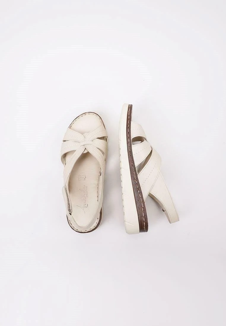 Telendos - Sandalen Met Plateauzool - Beige 5 Telendos - Sandalen Met Plateauzool - Beige - Afbeelding 3