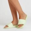 Pepe Jeans Slider Logo- Badslippers - Fresh Green