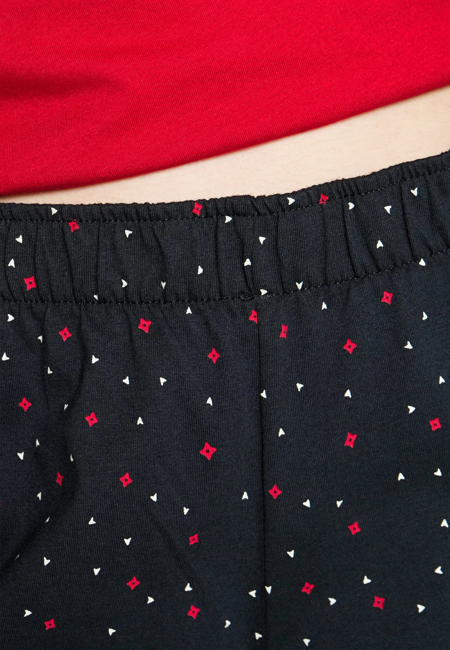 Schiesser Schlafanzug Lang - Pyjama - Rot 8 Schiesser Schlafanzug Lang - Pyjama - Rot - Afbeelding 6