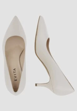 Giulia - Klassieke Pumps - Cremeweiß -Winkel Voor Damesmode 2f3431bf38154623a3aa10d35d6dbaf9