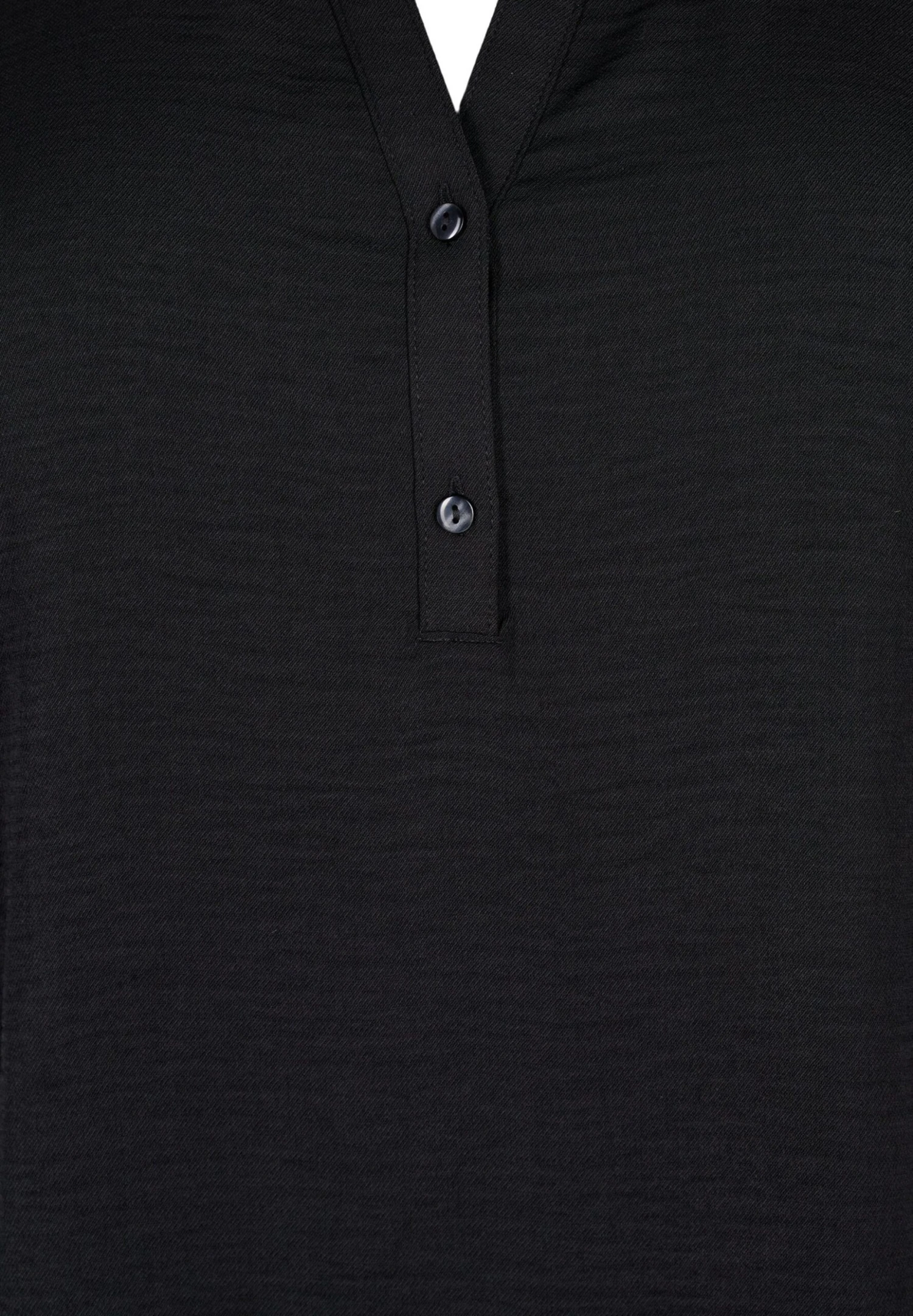 Zizzi Long Sleeved - Blouse - Black 8 Zizzi Long Sleeved - Blouse - Black - Afbeelding 6