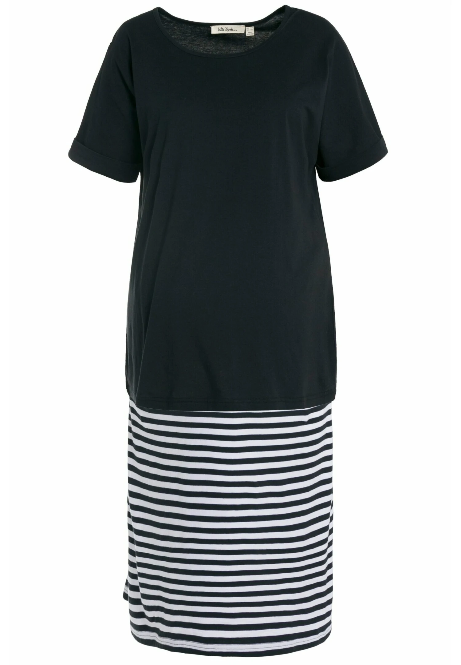 Ulla Popken Jerseyjurk - Schwarz 3 Ulla Popken Jerseyjurk - Schwarz